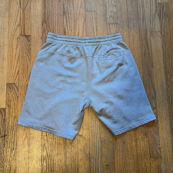 Mens large gray champion sweat-shorts - Picture 2 of 3